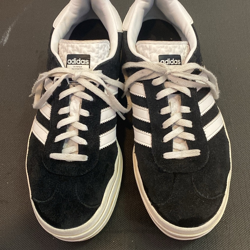 Adidas Gazelle Bold Black and White with Classic Design